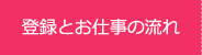 登録とお仕事の流れ